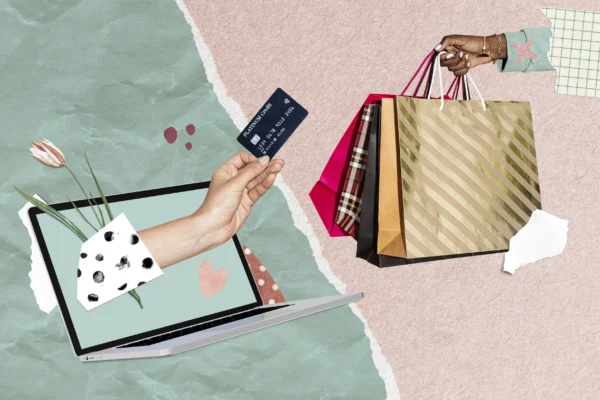 Cashless online shopping in the new normal with contactless delivery